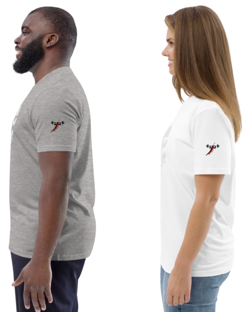 T-shirt Wall Ball (silhouette femme, dessin noir) – Image 2