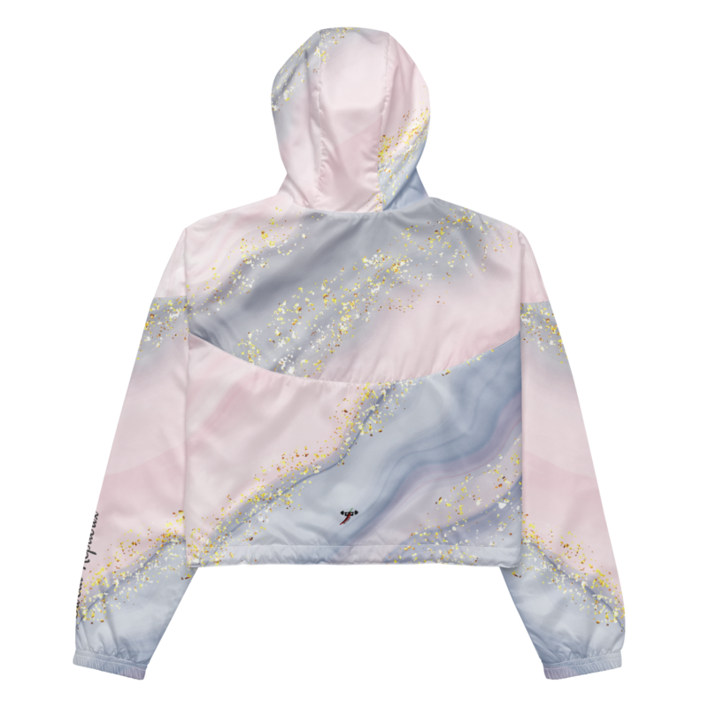 All over print coupe-vent rose gris Rangkong - Image 4