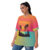 T-shirt Femme All over print Tropical Island - Image 5