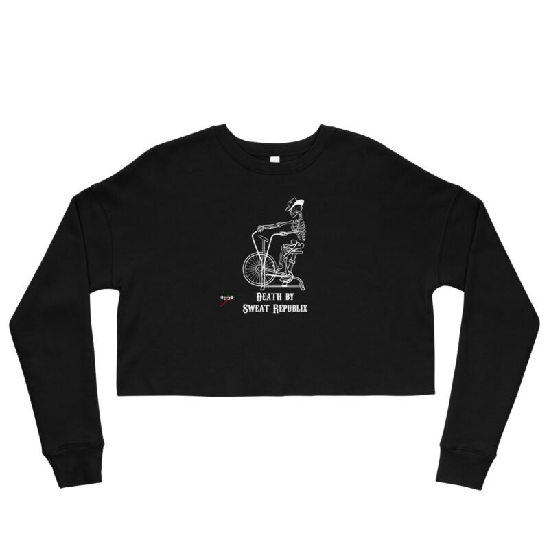 Sweat-Shirt Crop-Top Death-by