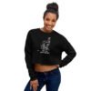 Sweat-Shirt Crop-Top Death-by – Image 4